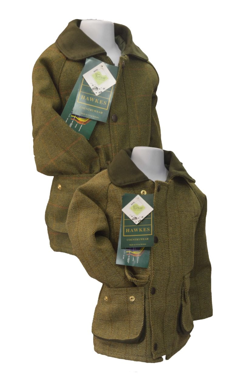 Kids Derby Coat Tweed Shooting Hunting Country Jacket