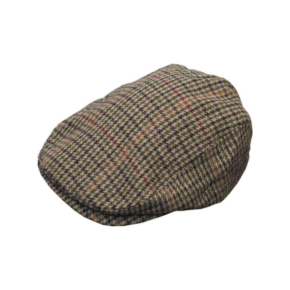 Wool Blend Braxton Flat Cap | Walker and Hawkes