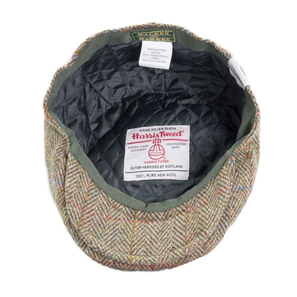 Harris Tweed Oakmoor Flat Cap | Walker And Hawkes