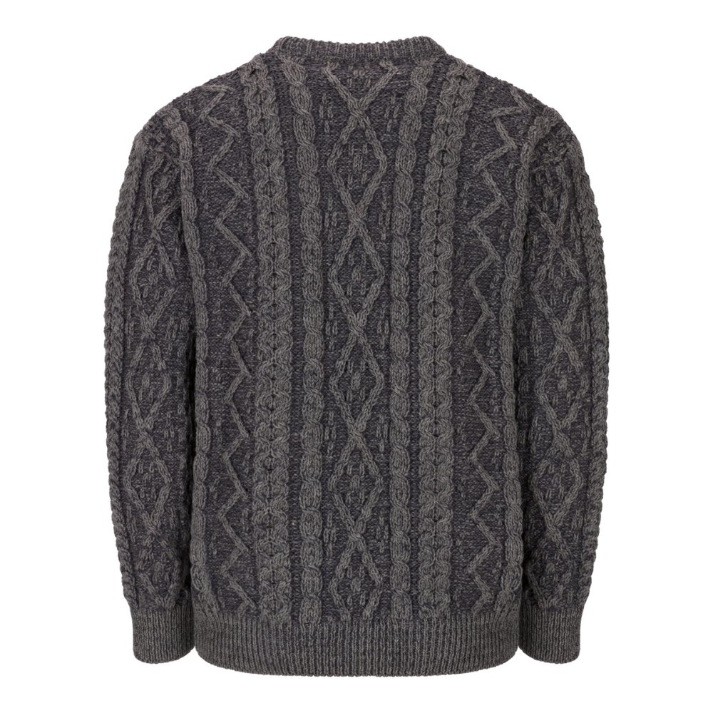 Men's Merino Wool Stanmore Crew Neck Jumper | Walker & Hawkes