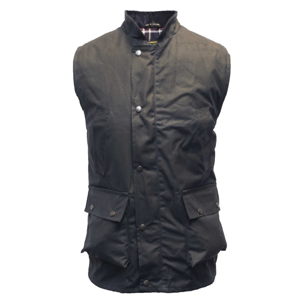 Men's Wax Winchester Gilet | Walker & Hawkes